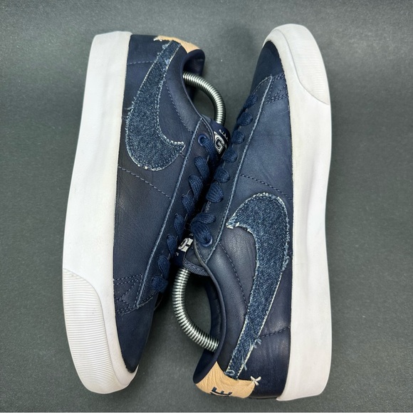 Nike Zoom Blazer Low Pro GT PRM SB Midnight Navy Denim DM8890-400 Men's Size 8 - Picture 9 of 10